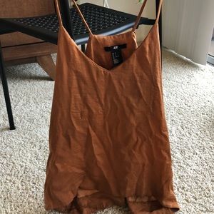Copper orange tank